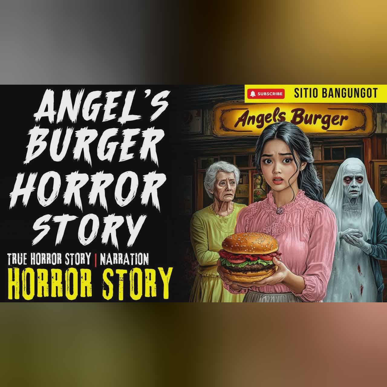 ANGEL'S BURGER HORROR STORY | Tagalog Horror Stories cover art