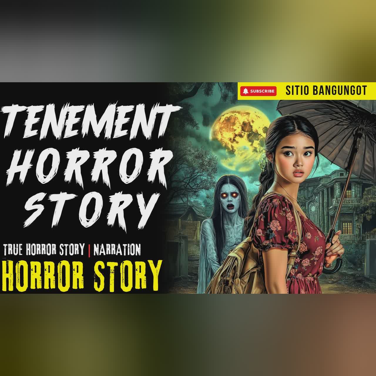 TENEMENT HORROR STORY | Tagalog Horror Stories cover art