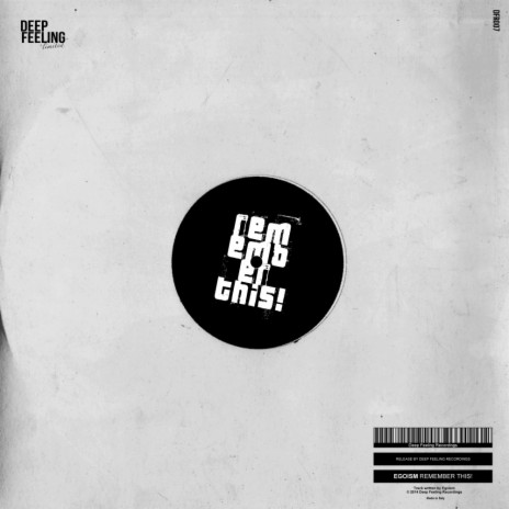 Remember This! (Original Mix) cover art