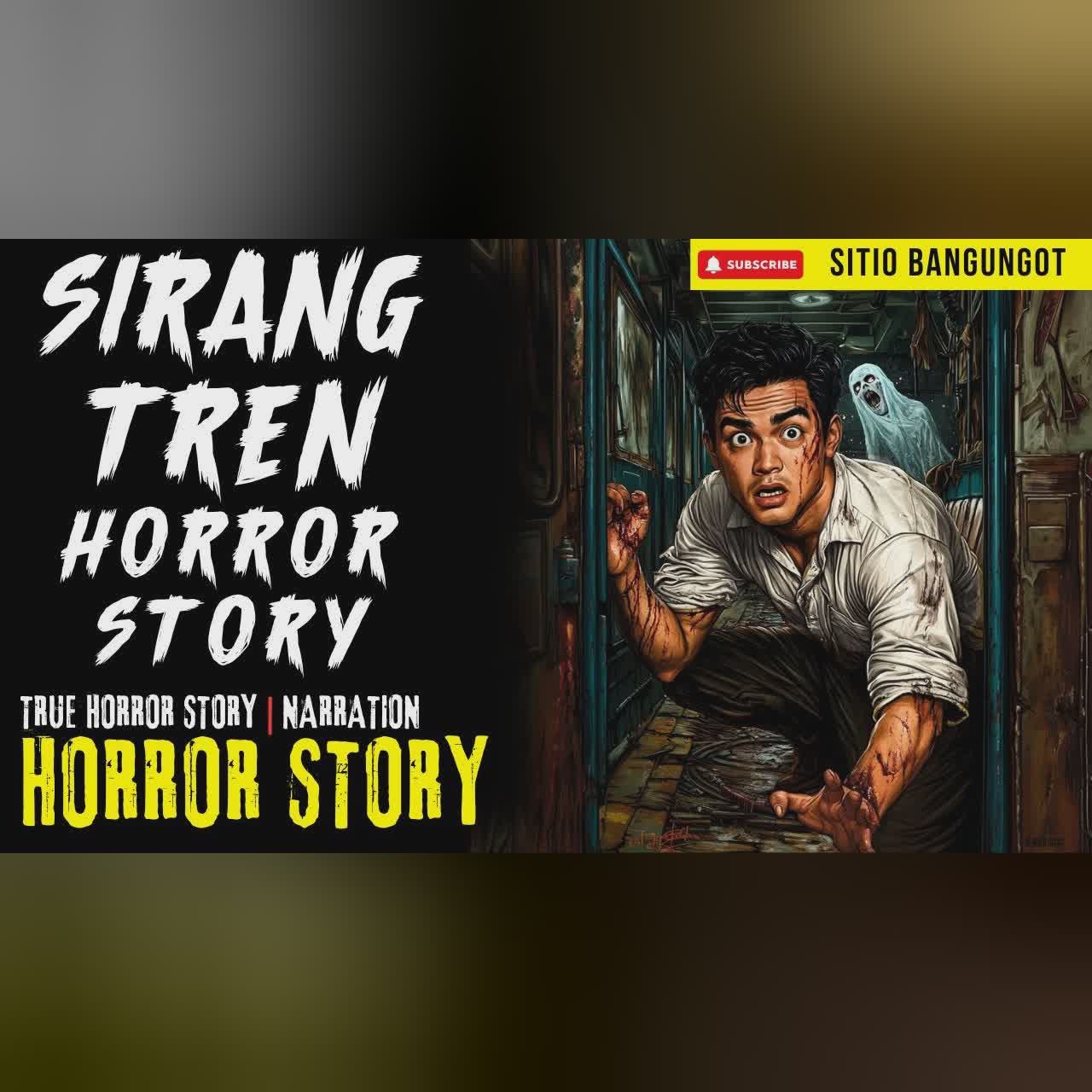 SIRANG TREN HORROR STORY | Tagalog Horror Stories cover art