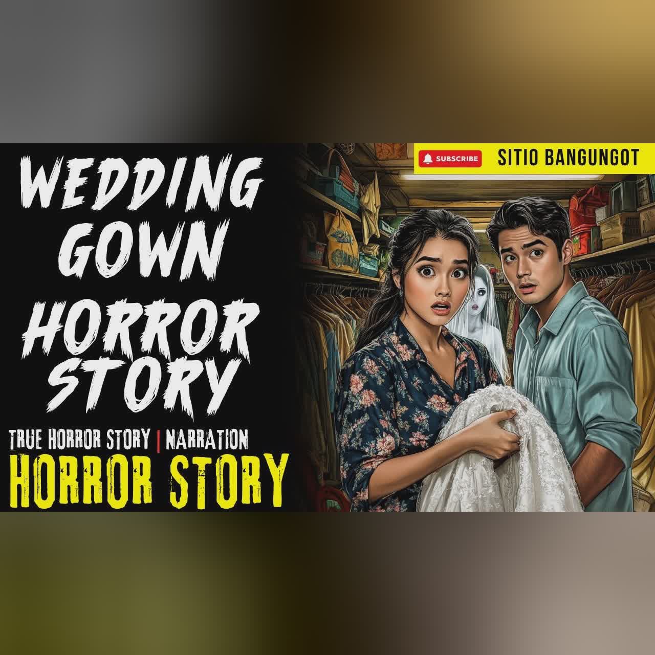 WEDDING GOWN HORROR STORY | Tagalog Horror Stories cover art