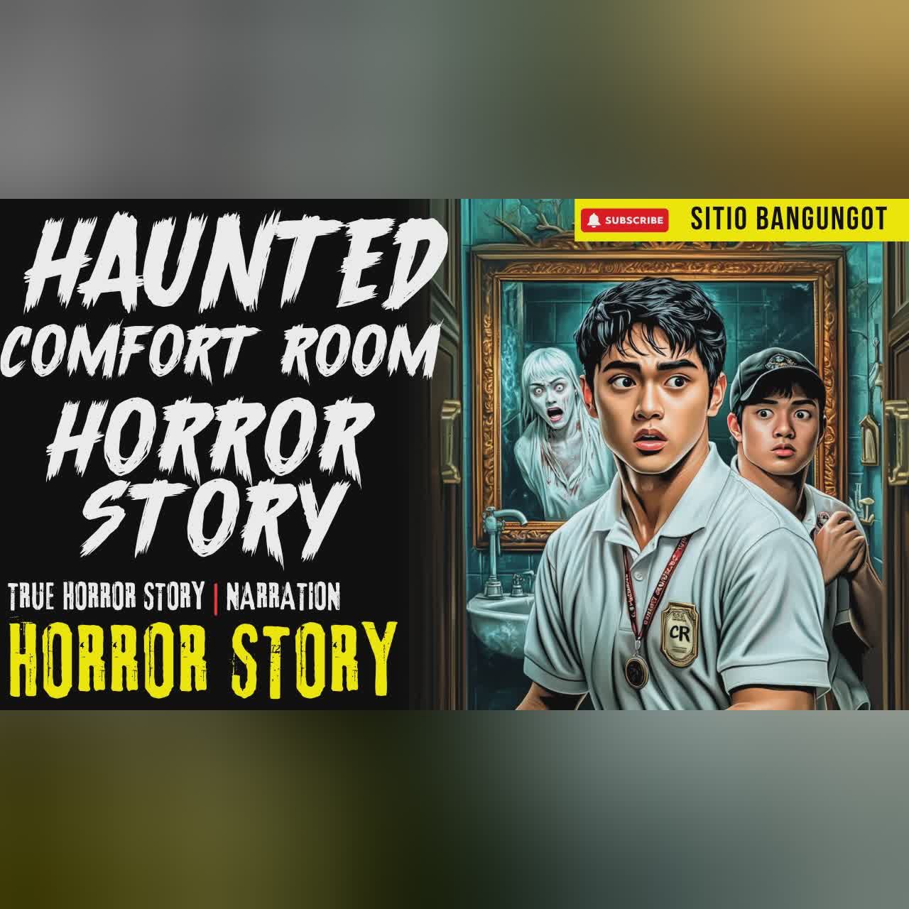 HAUNTED COMFORT ROOM HORROR STORY | Tagalog Horror Stories cover art