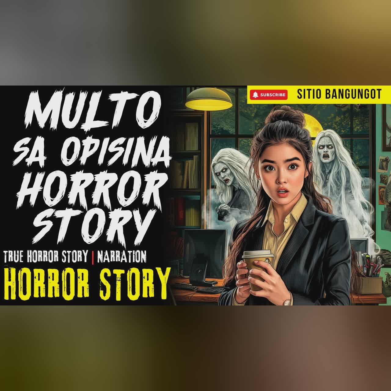 MULTO SA OPISINA HORROR STORY | Tagalog Horror Stories cover art