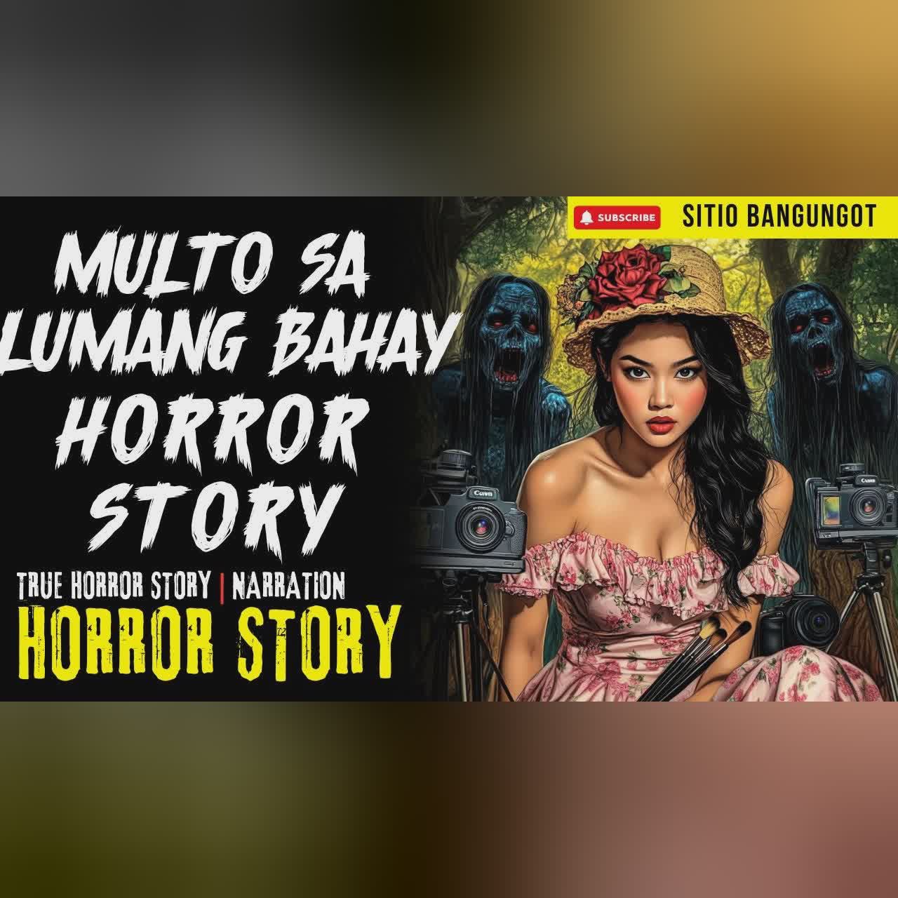 MULTO SA LUMANG BAHAY HORROR STORY | Tagalog Horror Stories cover art