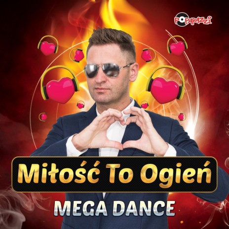 Miłość to ogień cover art