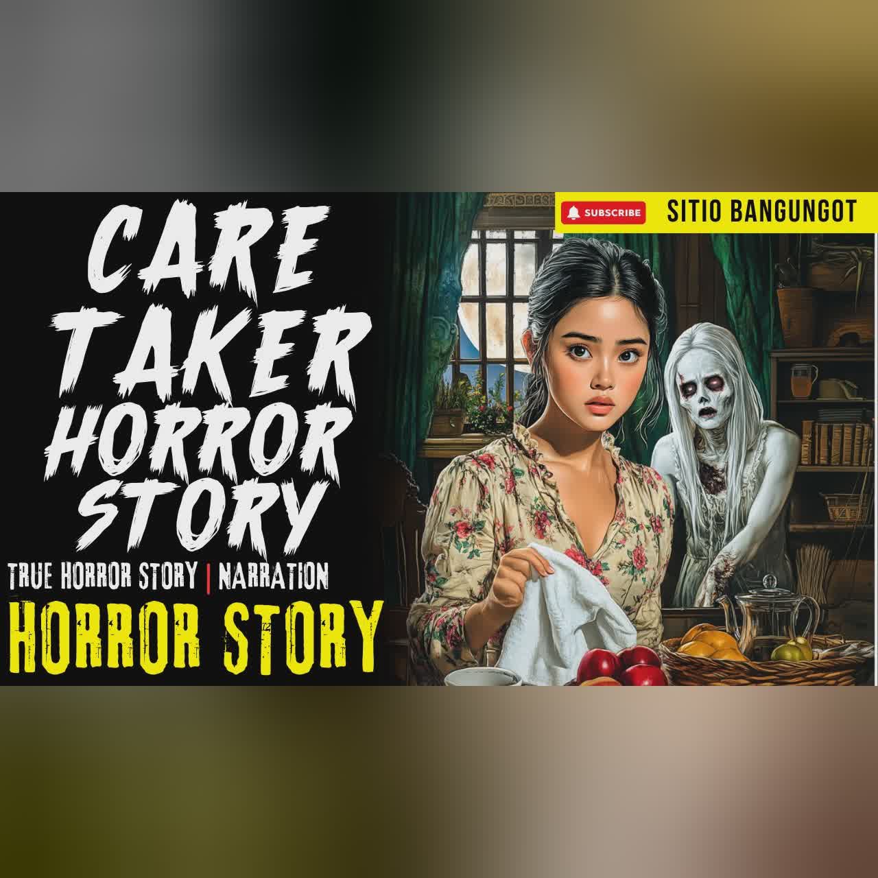 CARETAKER HORROR STORY | Tagalog Horror Stories cover art