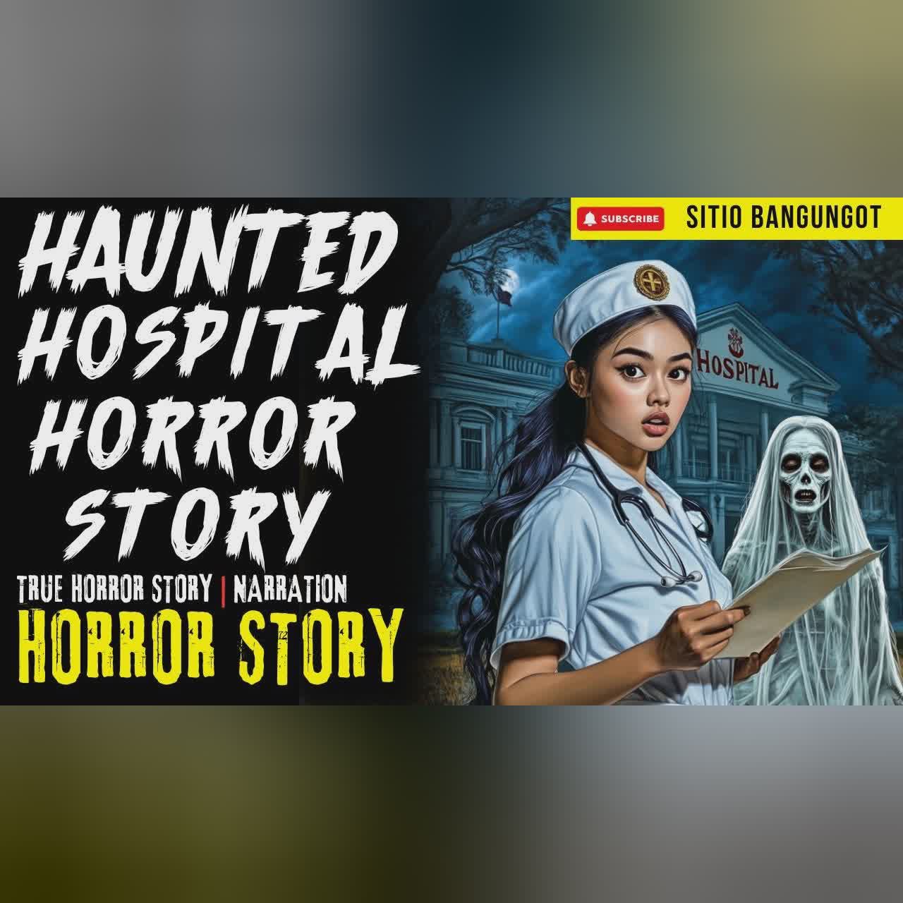 HAUNTED HOSPITAL HORROR STORY | Tagalog Horror Stories cover art