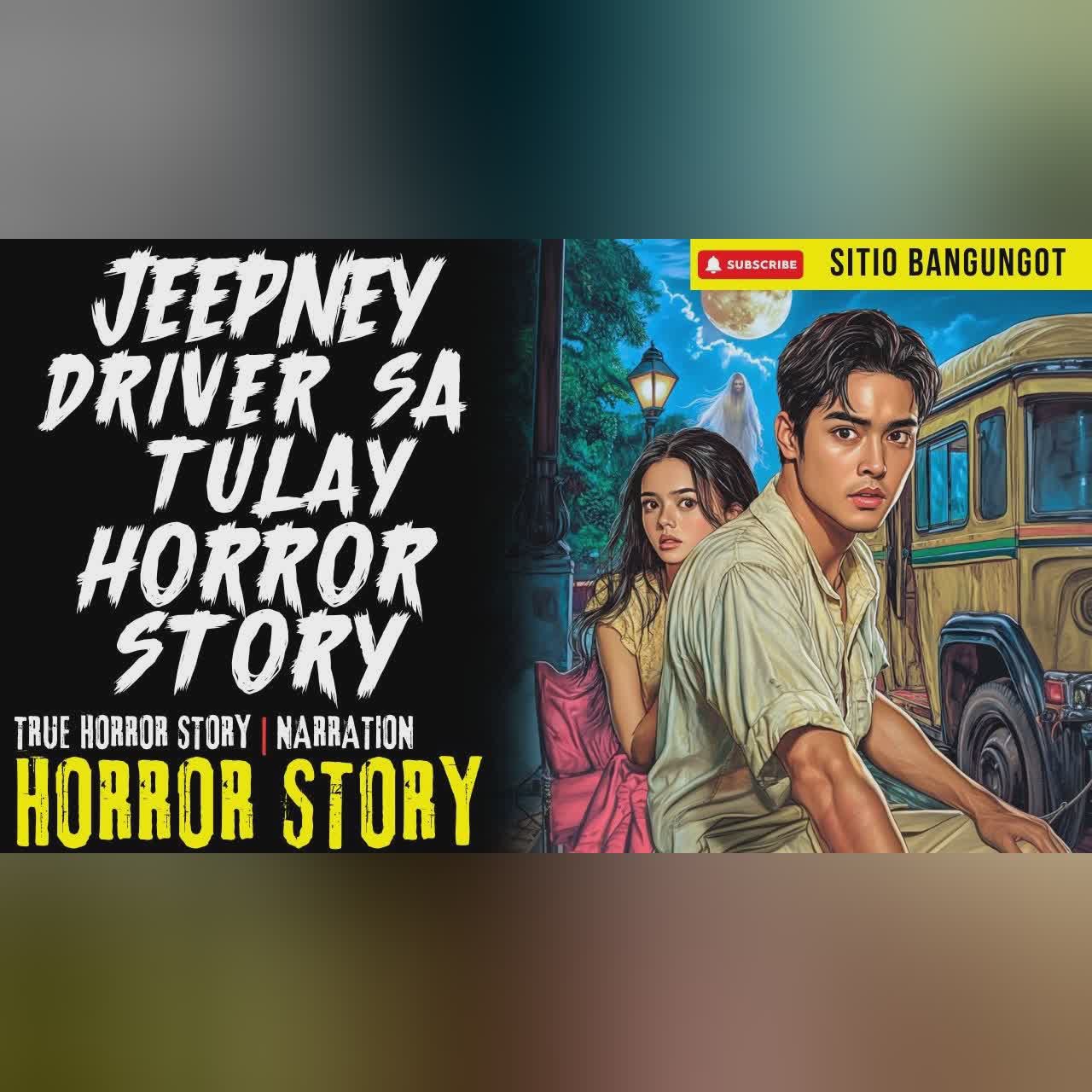 JEEPNEY DRIVER SA TULAY HORROR STORY | Tagalog Horror Stories cover art
