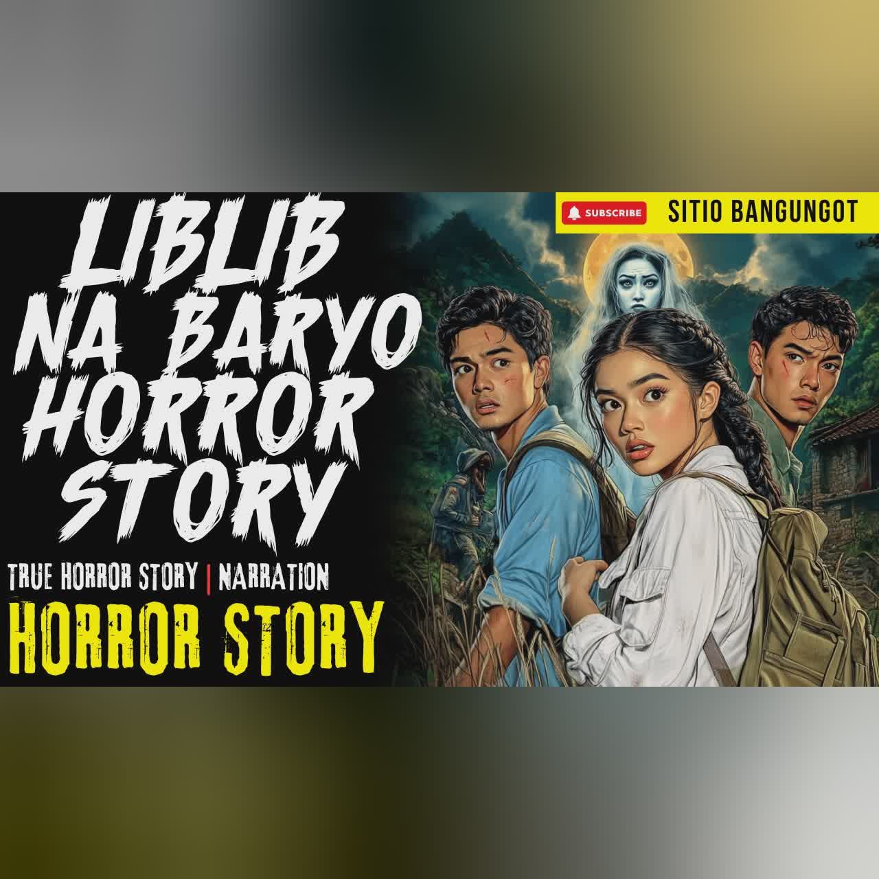 LIBLIB NA BARYO HORROR STORY | Tagalog Horror Stories cover art