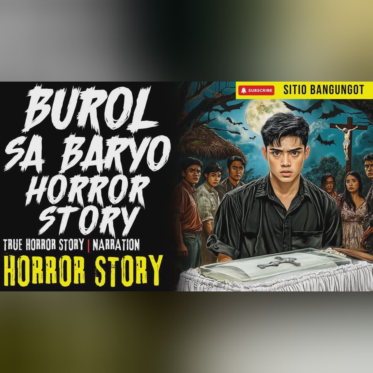 BUROL SA BARYO HORROR STORY | Tagalog Horror Stories cover art