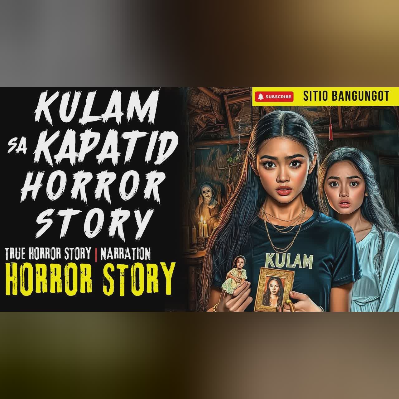 KULAM SA KAPATID HORROR STORY | Tagalog Horror Stories cover art