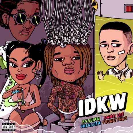 IDKW ft. Shenseea, Swae Lee & Young Thug cover art