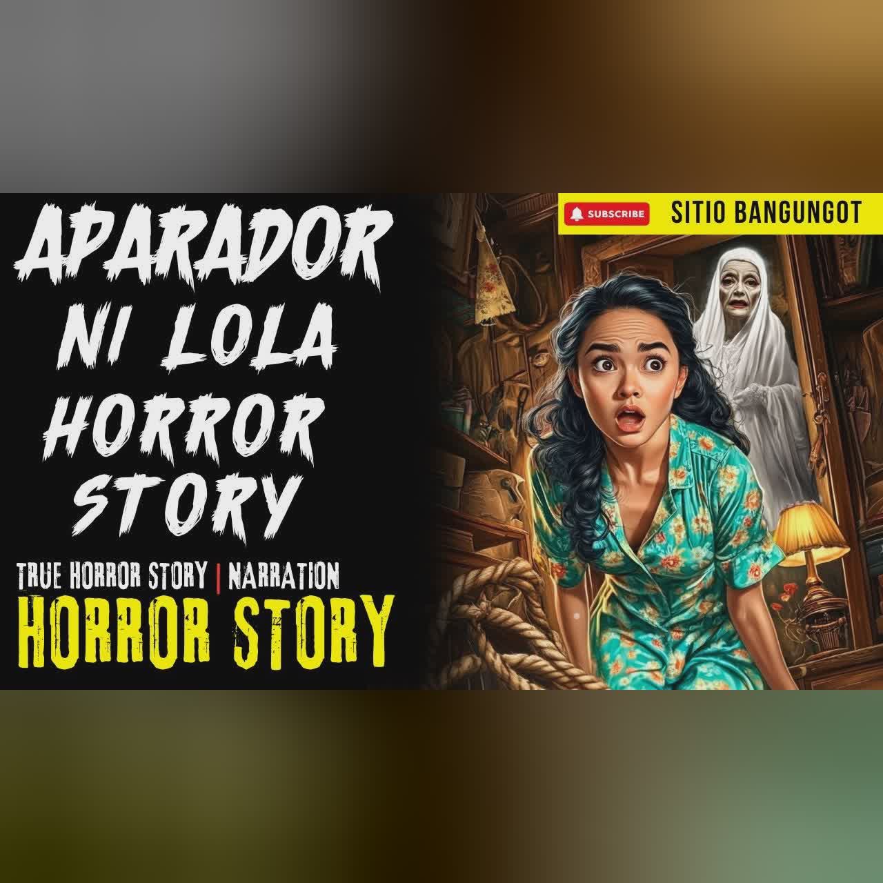 APARADOR NI LOLA HORROR STORY | Tagalog Horror Stories cover art