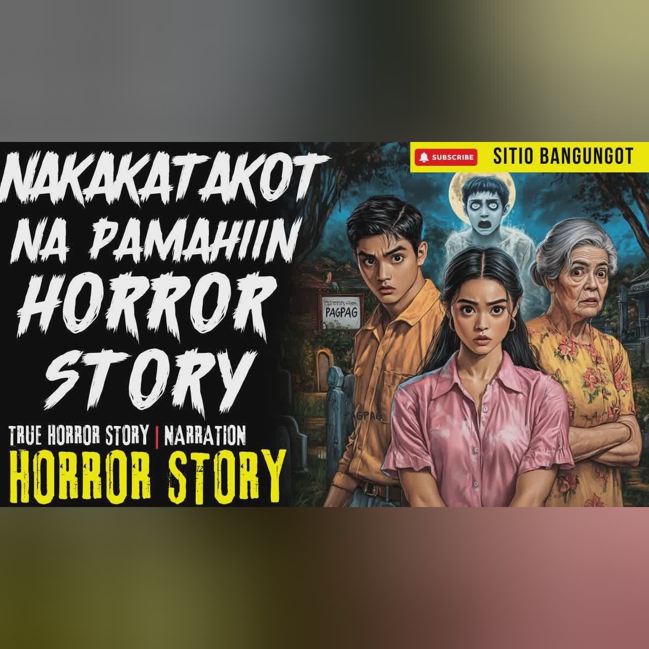 NAKAKATAKOT NA PAMAHIIN HORROR STORY | Tagalog Horror Stories cover art