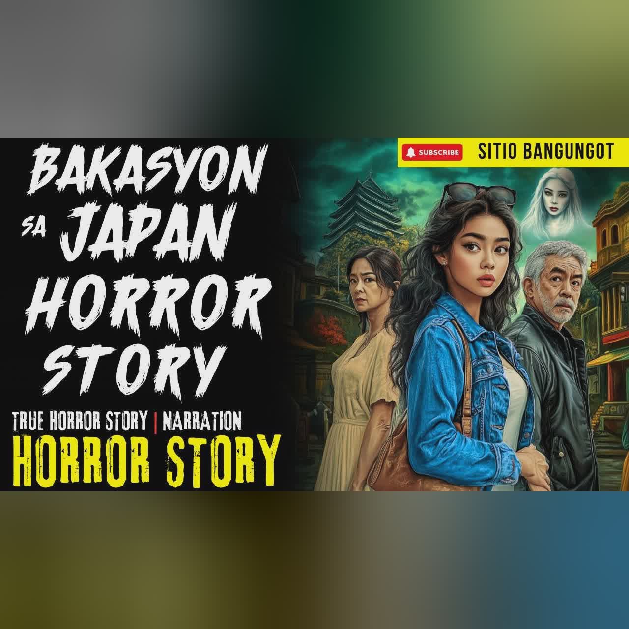 BAKASYON SA JAPAN HORROR STORY | Tagalog Horror Stories cover art