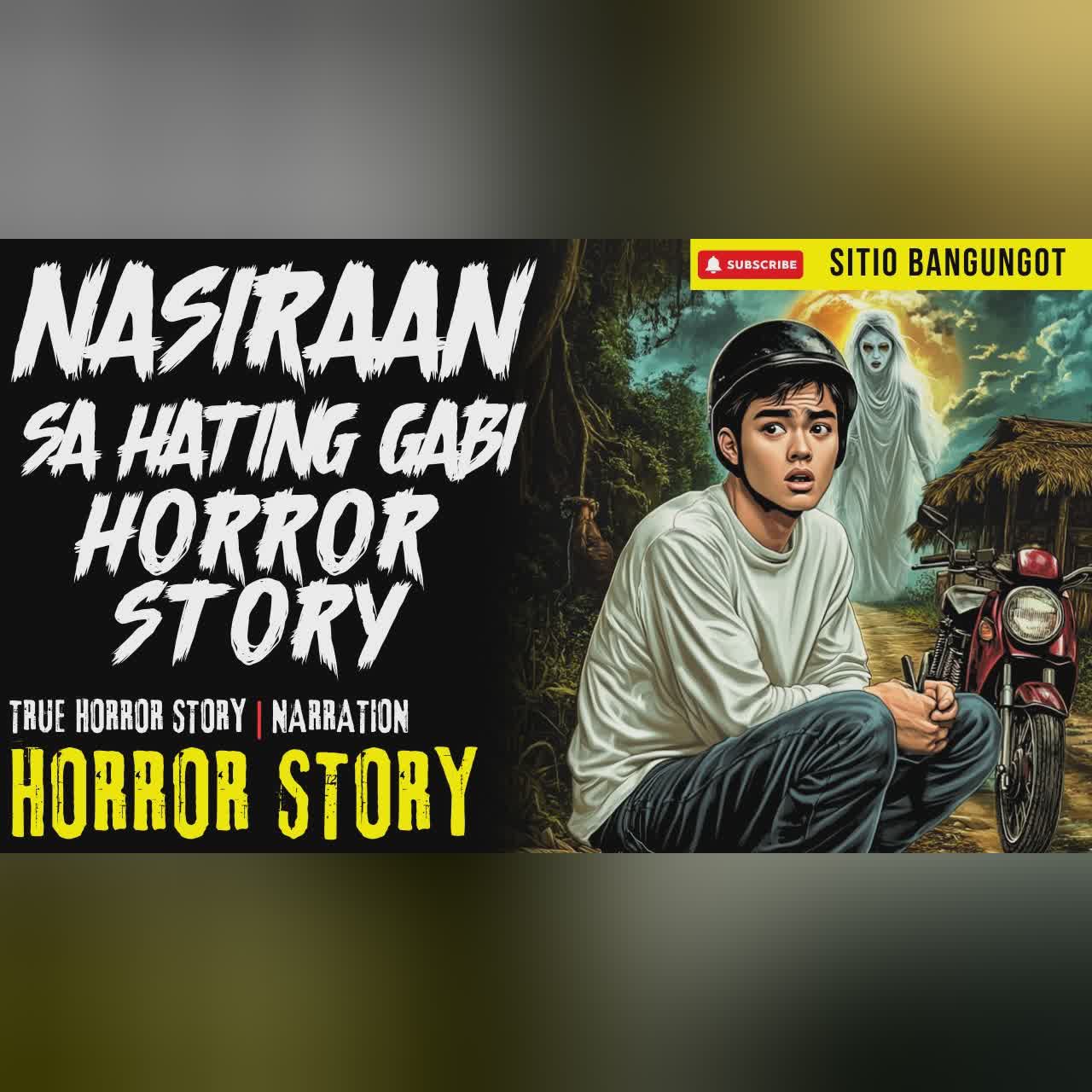 NASIRAAN SA HATING GABI HORROR STORY | Tagalog Horror Stories cover art