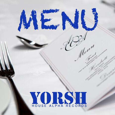 Menu cover art