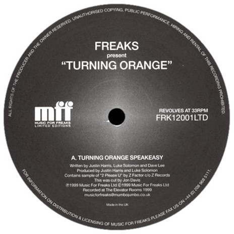 Turning Orange (Speakeasy) cover art