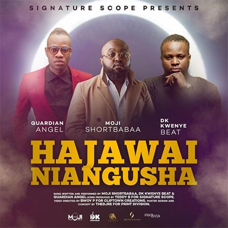 Hajawahi Niangusha ft. Guardian, Moji & DK Kwenye Beat cover art
