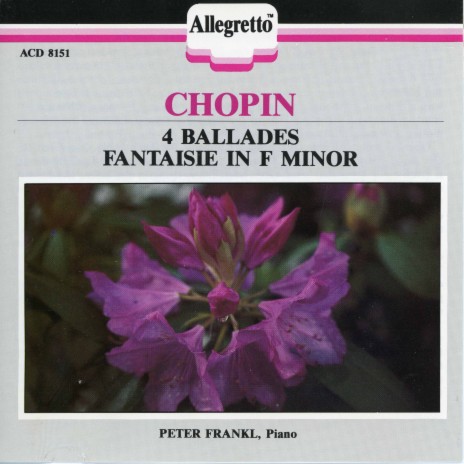 Ballade No. 3 in A-Flat Major, Op. 47 cover art