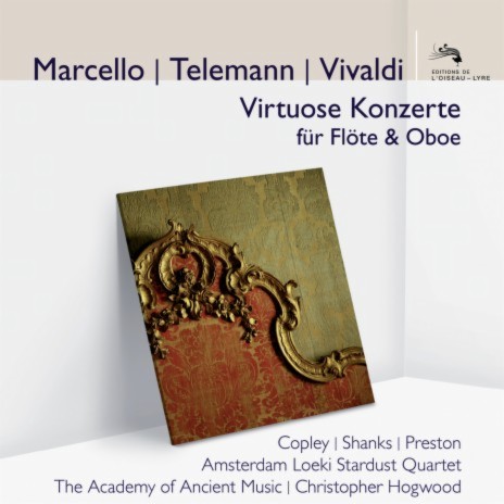 Telemann: Concerto for 2 Recorders in B-Flat Major, TWV 52:B1: IV. Gayement (Ed. W. Birke) ft. Academy of Ancient Music & Christopher Hogwood cover art