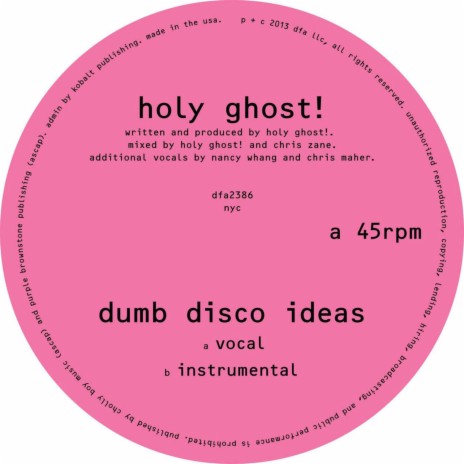 Dumb Disco Ideas cover art
