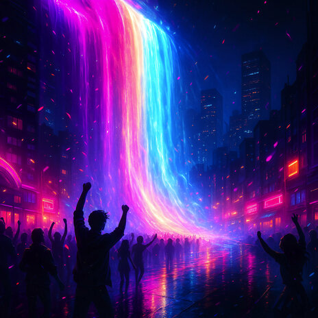 Neon Cascade cover art