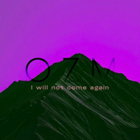 I will not come again cover art