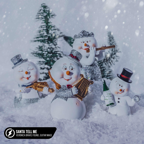 Santa Tell Me (Acoustic) ft. found. & Guitar Mage cover art