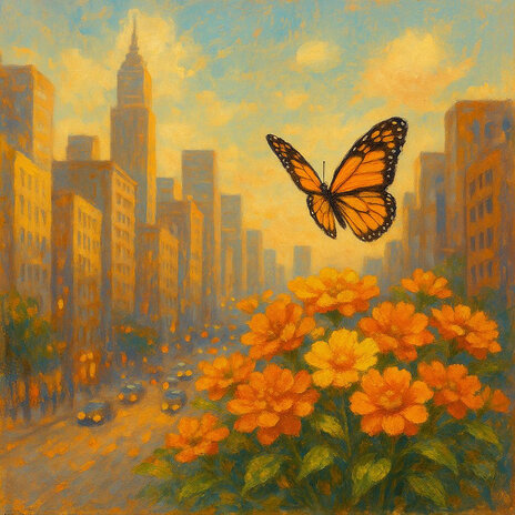 The Butterfly in the City cover art