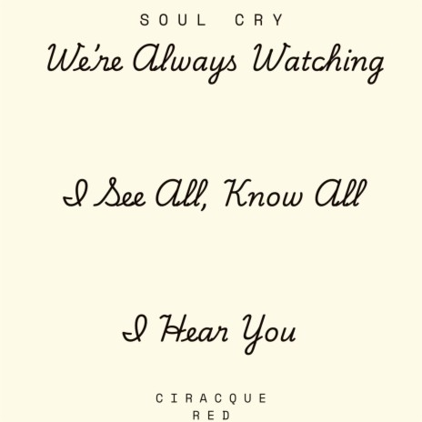 Soul Cry cover art