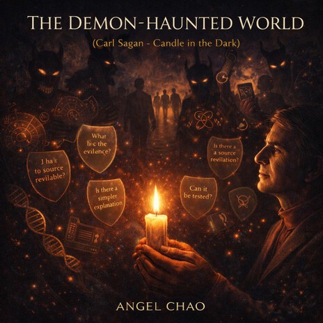 THE DEMON HAUNTED WORLD (Carl Sagan Candle in Dark) cover art