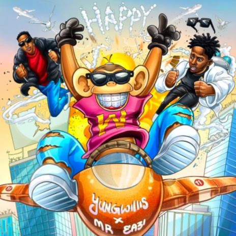 Happy ft. Mr Eazi cover art