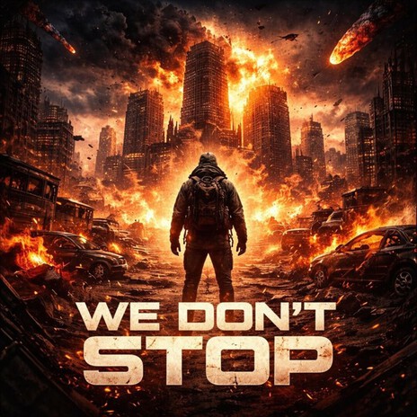 We don't stop cover art