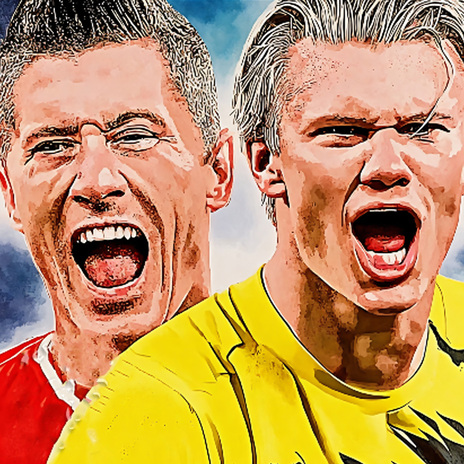 Lewandowski e Haaland Estão Imparáveis!!! cover art