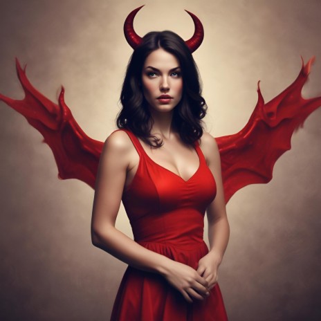 Red dress devil cover art