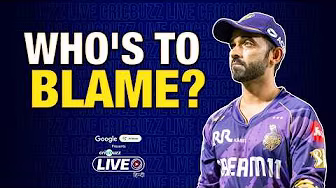 Who is to be blamed for Kolkata's loss?