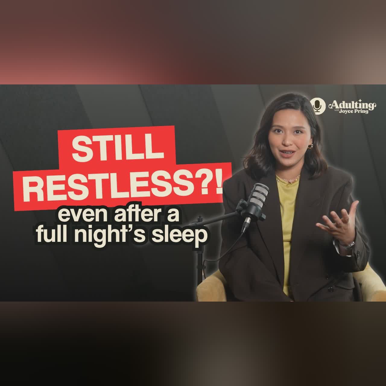 Sleep won’t fix your problems— but THIS habit will... cover art