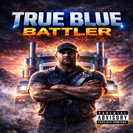 True Blue Battler cover art