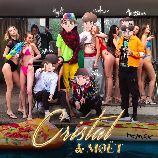Cristal & МОЁТ (feat. SODA LUV & blago white & OG Buda & MAYOT) - Remix cover art