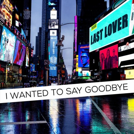I Wanted to Say Goodbye cover art