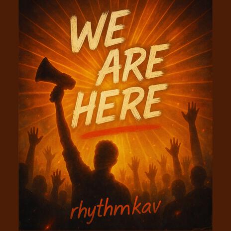 We are here cover art