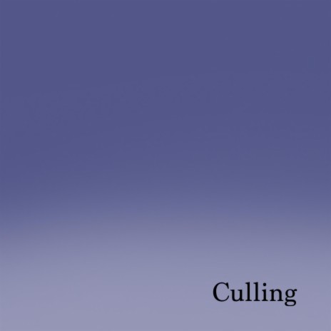 Culling cover art
