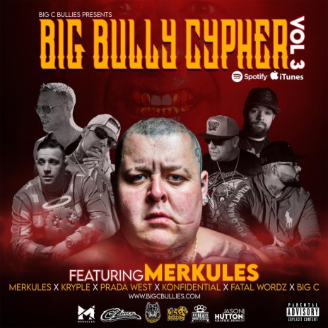 Bully Cypher, Vol. 3 ft. Kryple, Konfidential, Merkules, Prada West & Fatal Wordz cover art
