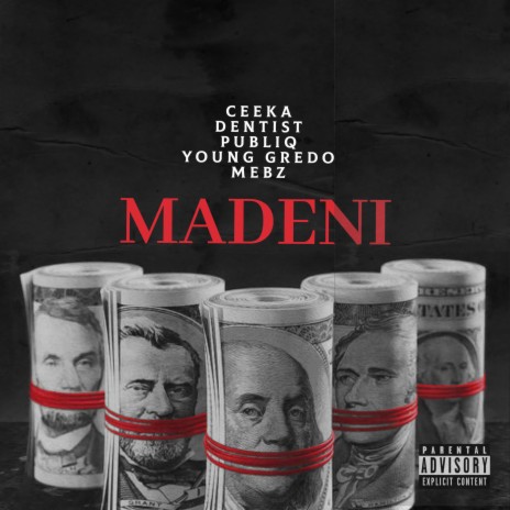 Madeni ft. Ceeka, Publiq, Young Gredo & Mebz cover art