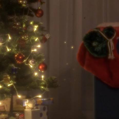 santa in black cover art