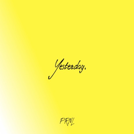 Yesterday cover art