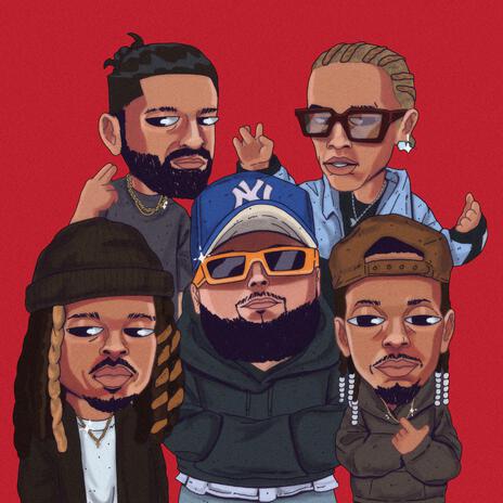 RED FLAGS ft. nobigdyl., Jon Keith & Torey D'Shaun cover art