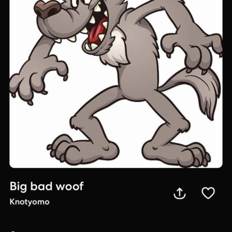 Big Bad Woof (More Bass) cover art