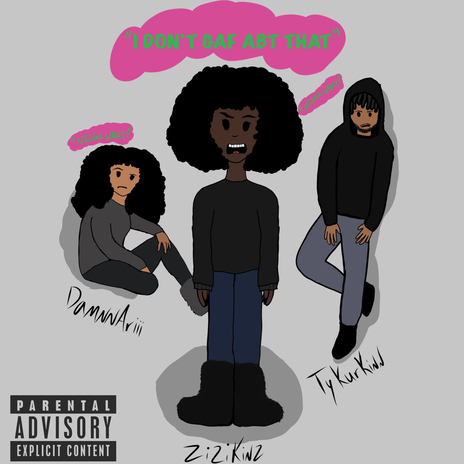 DGAF ft. damnnariii & tykurkin cover art